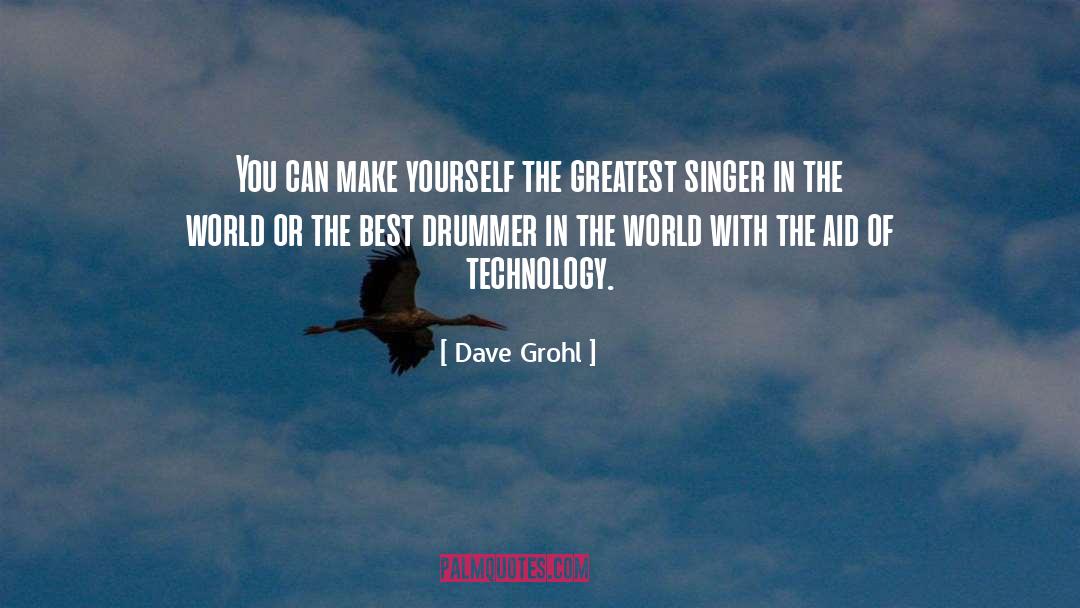 Drummer quotes by Dave Grohl