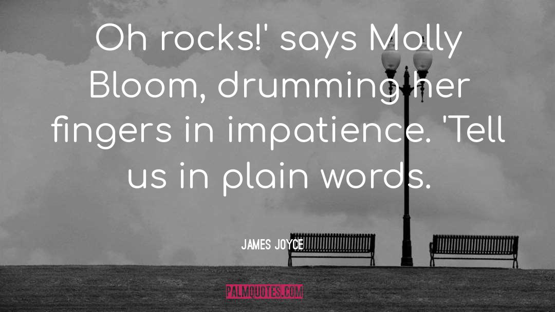 Drumming quotes by James Joyce