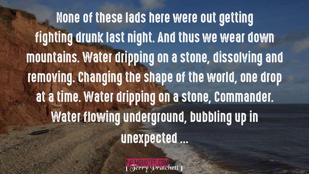 Drunk Night quotes by Terry Pratchett