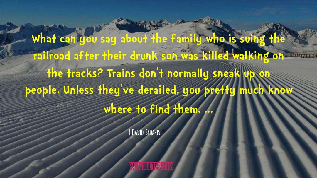 Drunk People quotes by David Sedaris