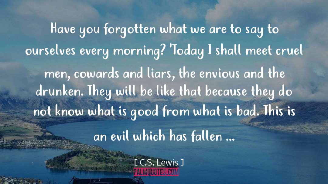 Drunken quotes by C.S. Lewis