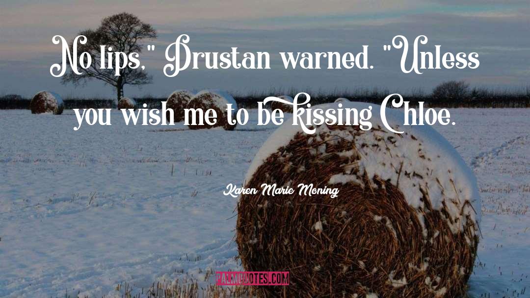Drustan quotes by Karen Marie Moning