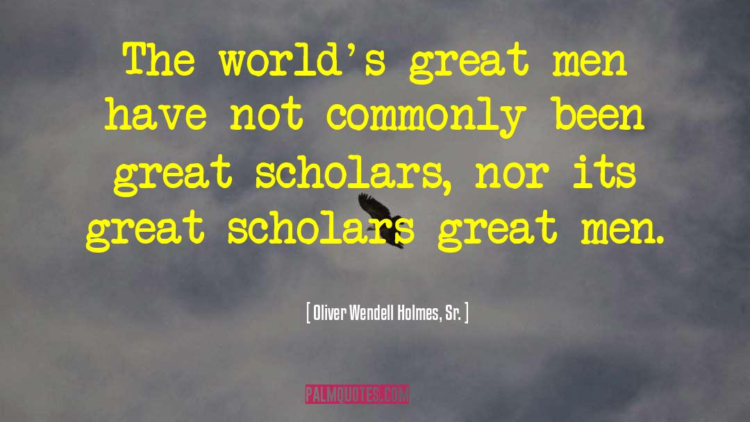 Drvarov Oliver quotes by Oliver Wendell Holmes, Sr.