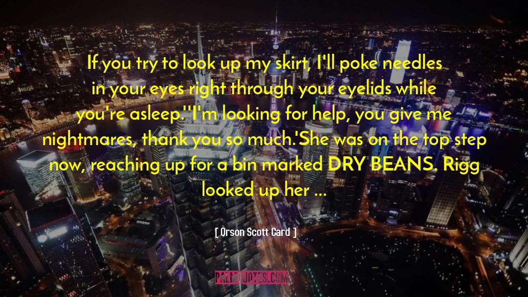 Dry Cleaning quotes by Orson Scott Card
