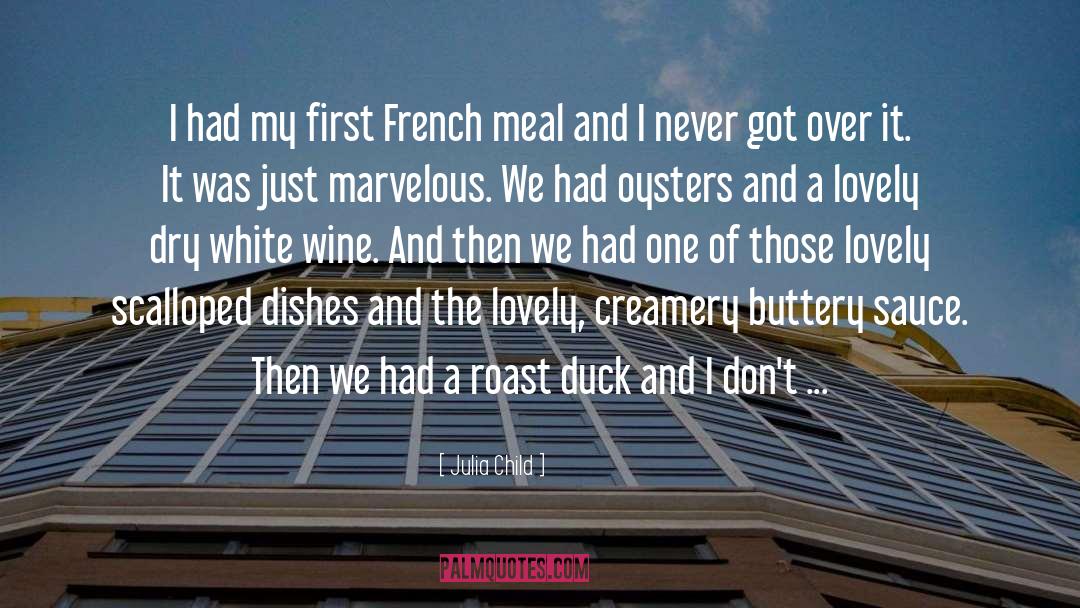 Dry quotes by Julia Child