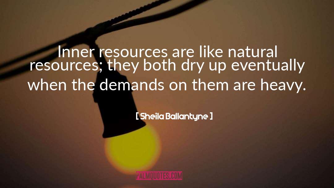 Dry Up quotes by Sheila Ballantyne