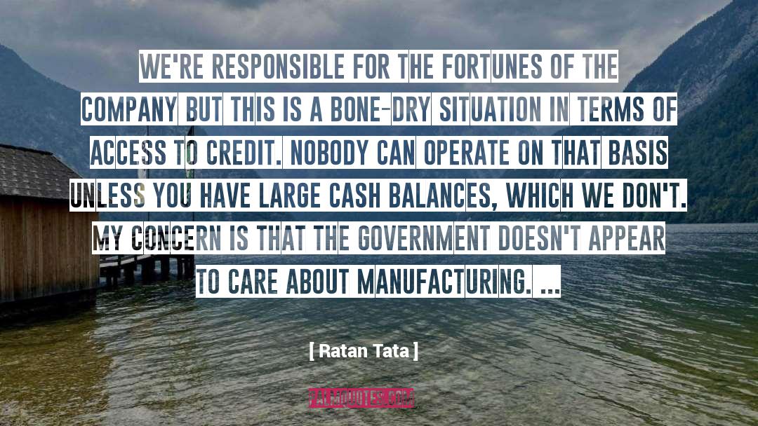 Dry Well quotes by Ratan Tata