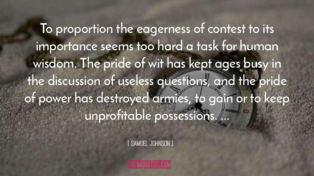 Dry Wit quotes by Samuel Johnson