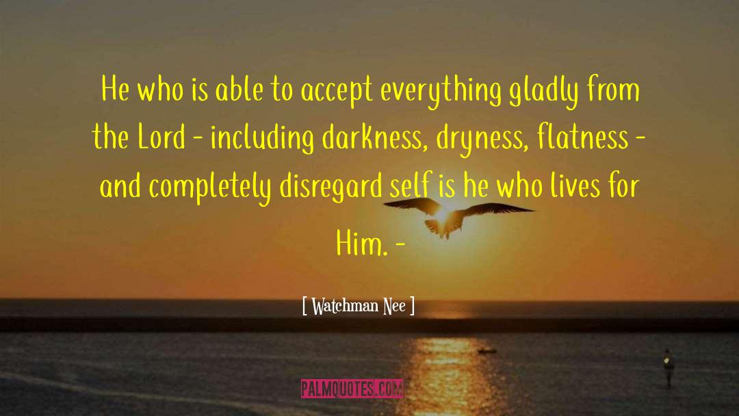 Dryness quotes by Watchman Nee