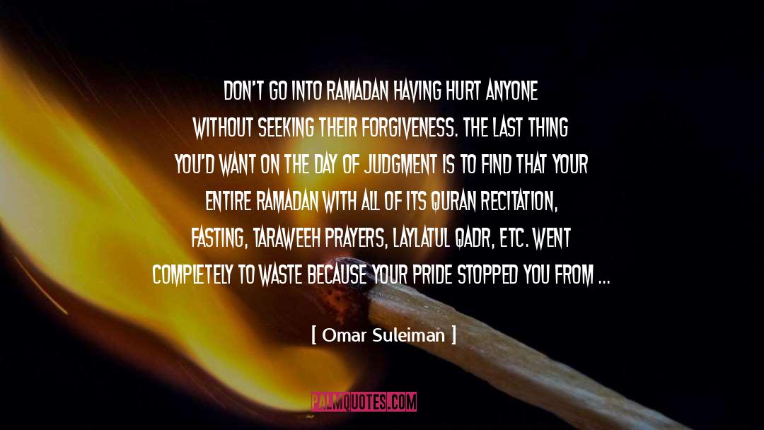 Dua quotes by Omar Suleiman