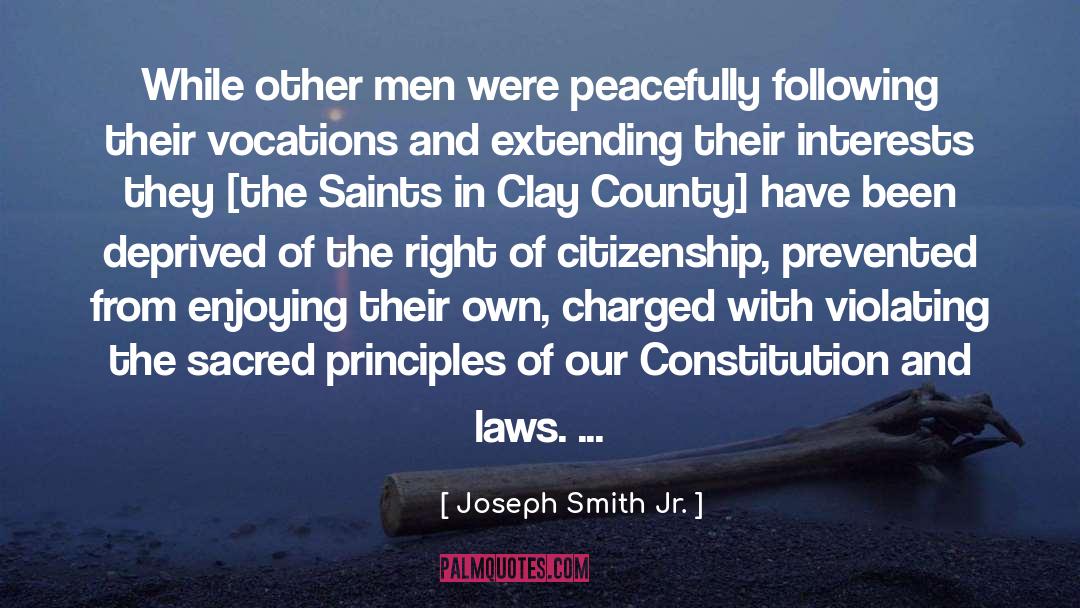 Dual Citizenship quotes by Joseph Smith Jr.