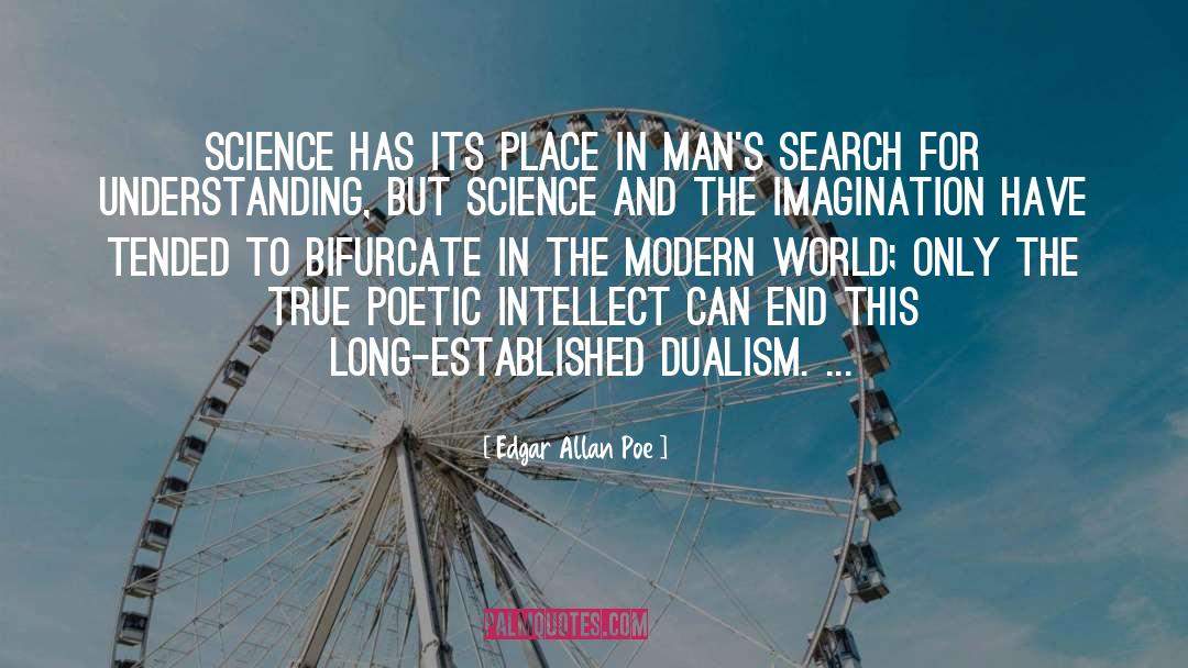 Dualism quotes by Edgar Allan Poe