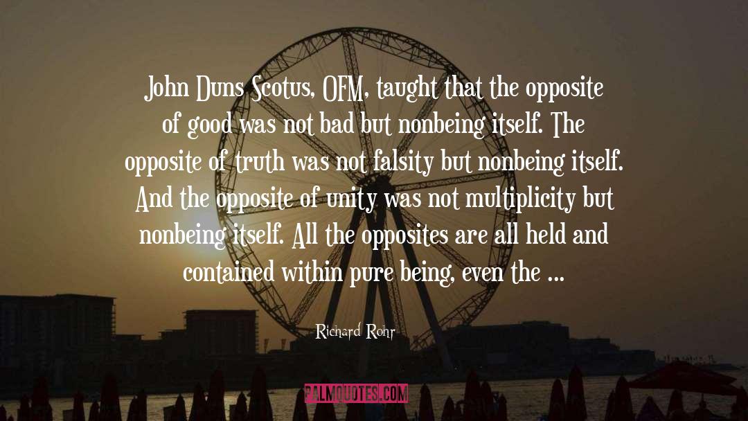 Duality Of Opposites quotes by Richard Rohr