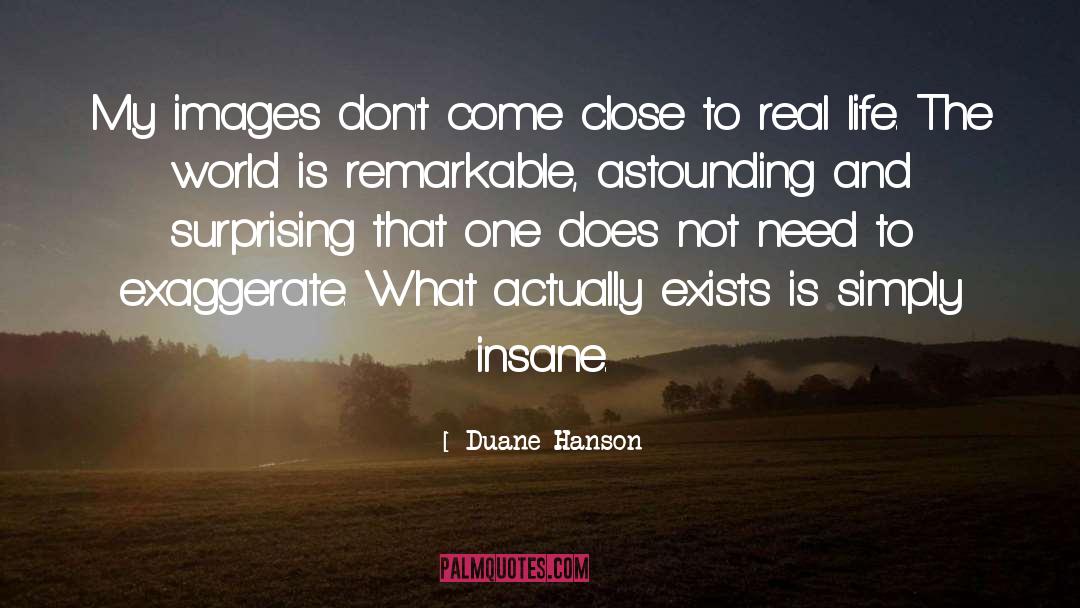 Duane quotes by Duane Hanson