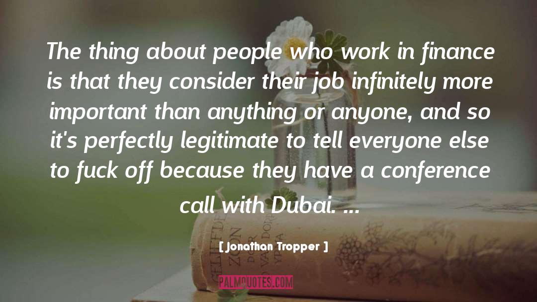 Dubai quotes by Jonathan Tropper