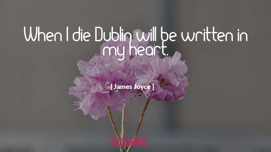 Dublin quotes by James Joyce