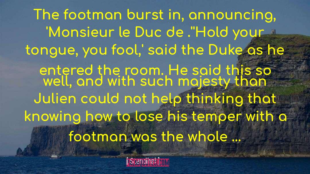 Duc De Sully quotes by Stendhal