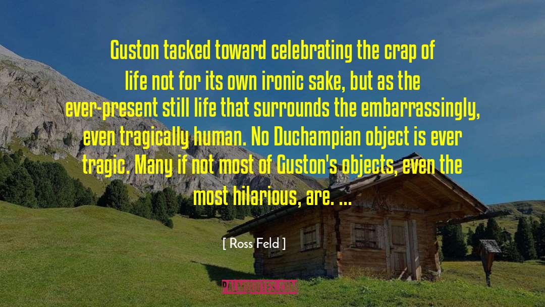 Duchampian Readymade quotes by Ross Feld