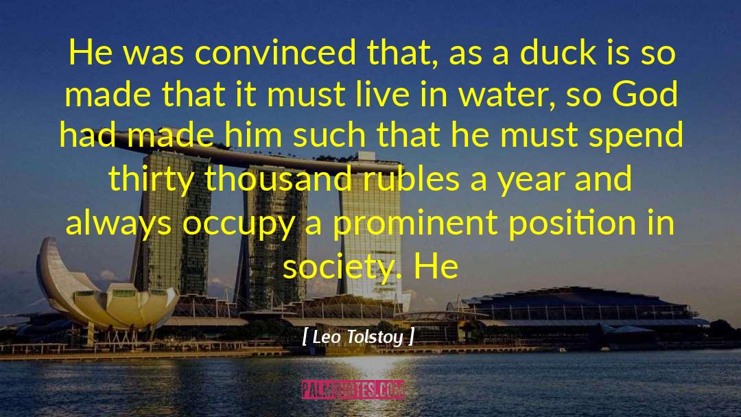 Duck Commander quotes by Leo Tolstoy