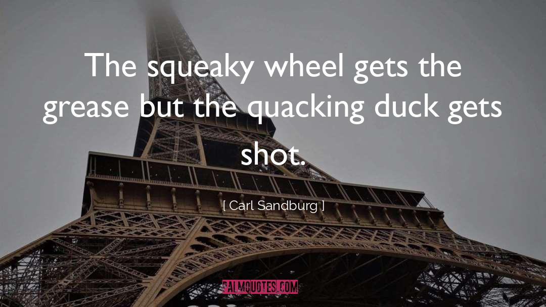 Duck quotes by Carl Sandburg