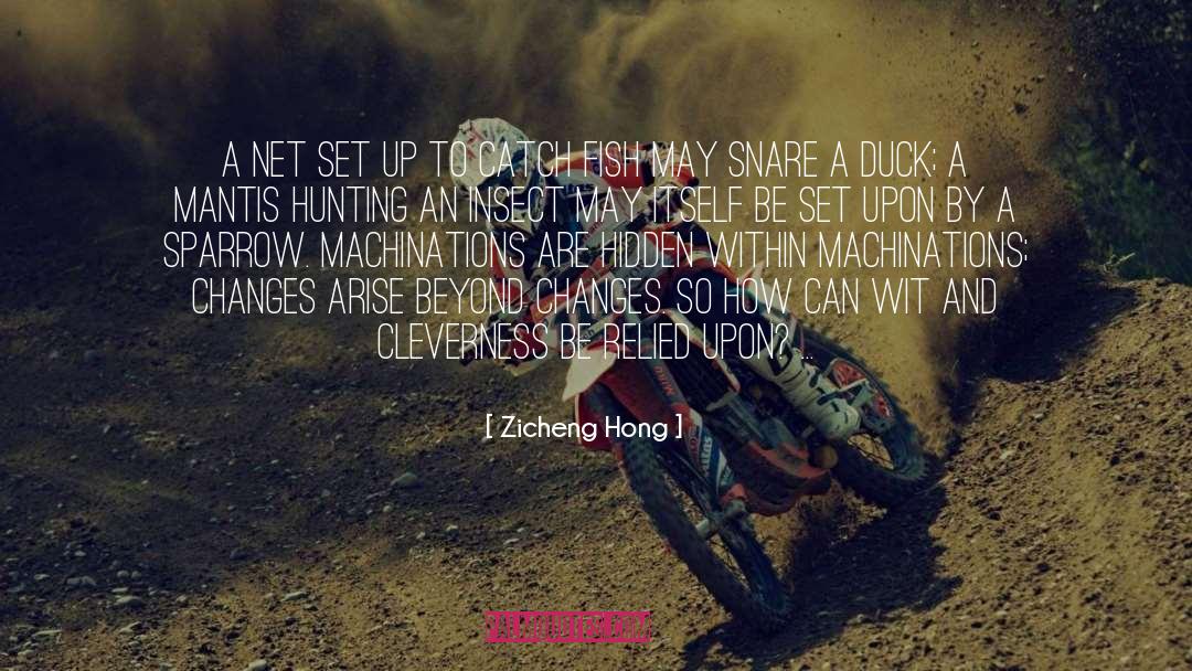 Ducks quotes by Zicheng Hong