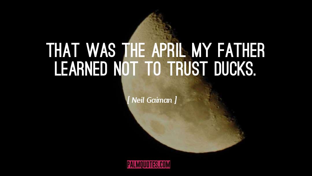 Ducks quotes by Neil Gaiman