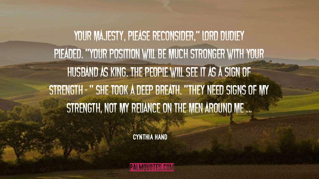 Dudley quotes by Cynthia Hand