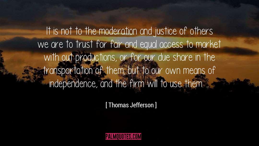 Due quotes by Thomas Jefferson