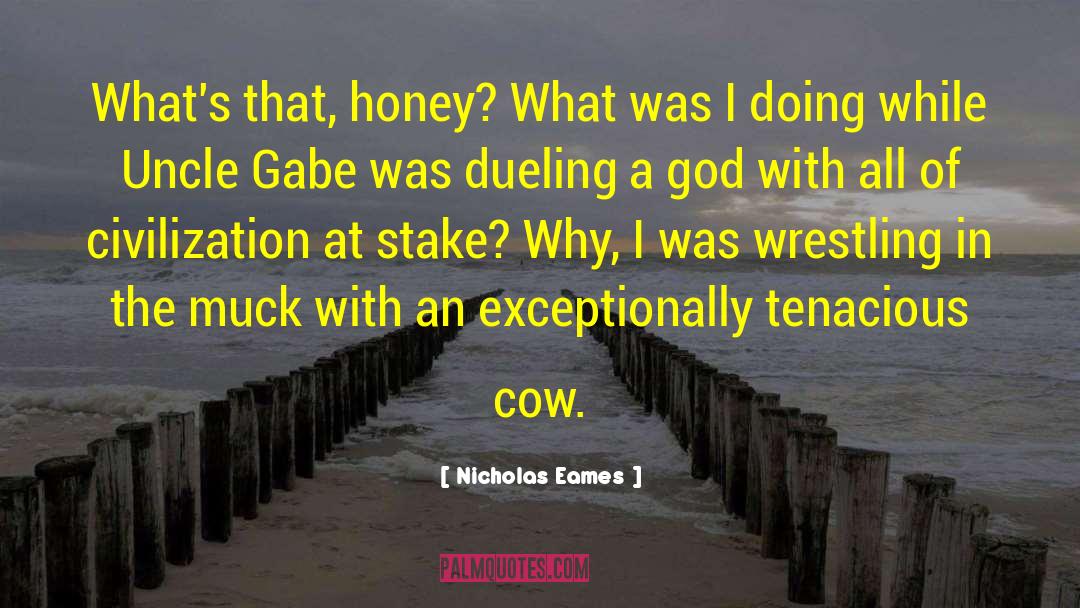 Dueling quotes by Nicholas Eames