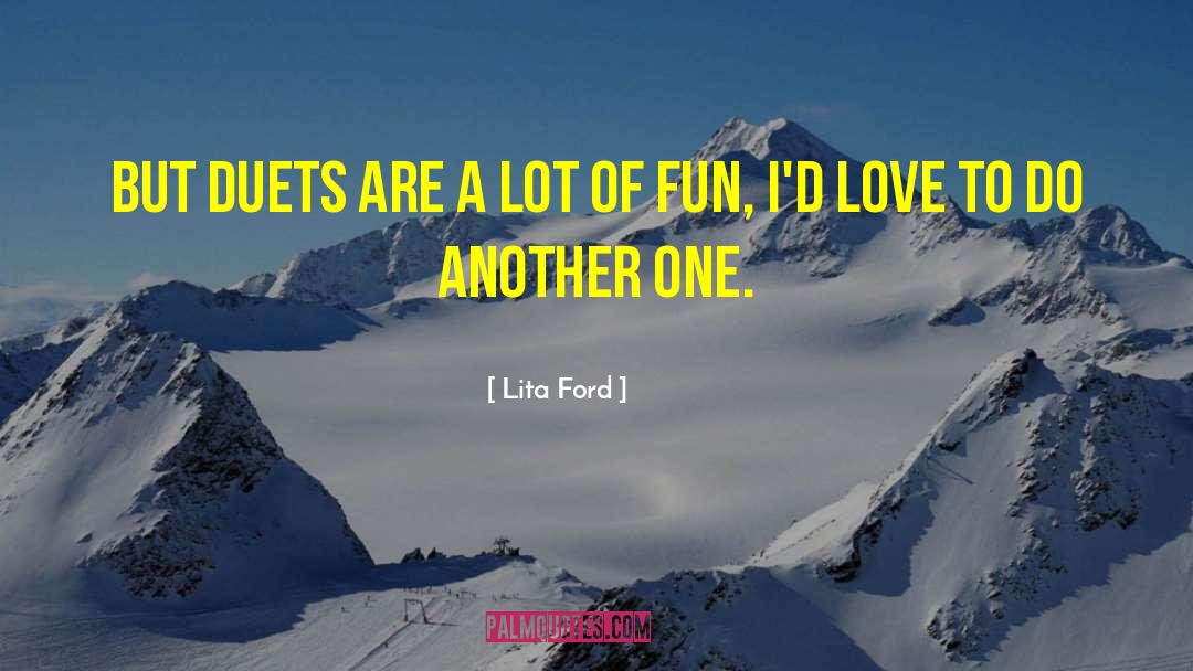 Duets quotes by Lita Ford