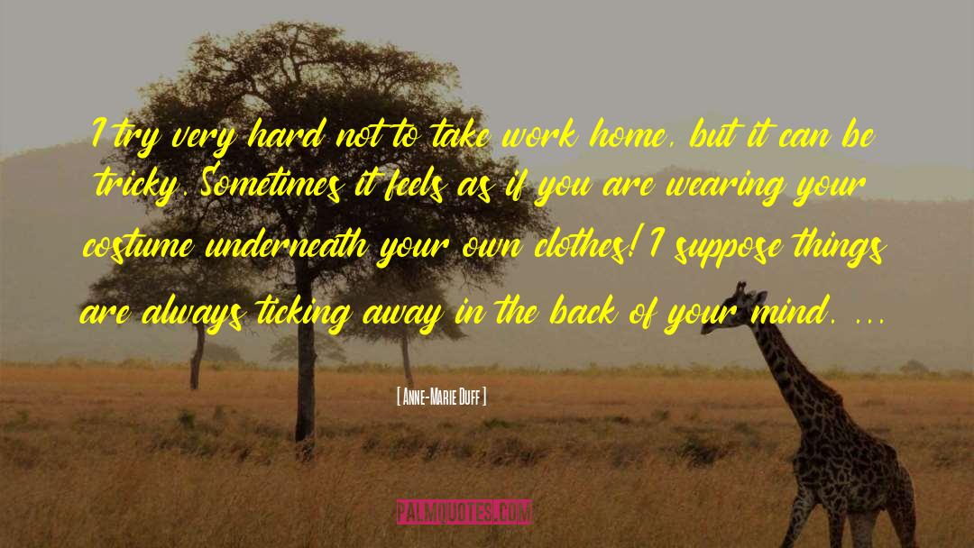 Duff quotes by Anne-Marie Duff