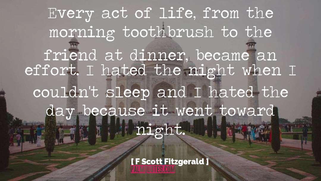 Duffer Friend quotes by F Scott Fitzgerald