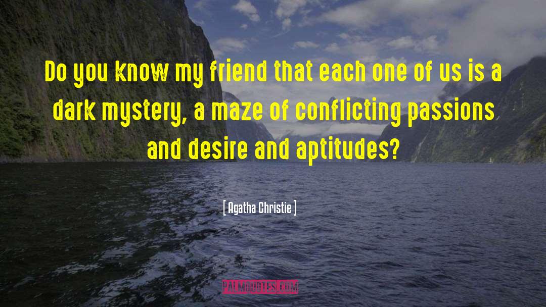 Duffer Friend quotes by Agatha Christie
