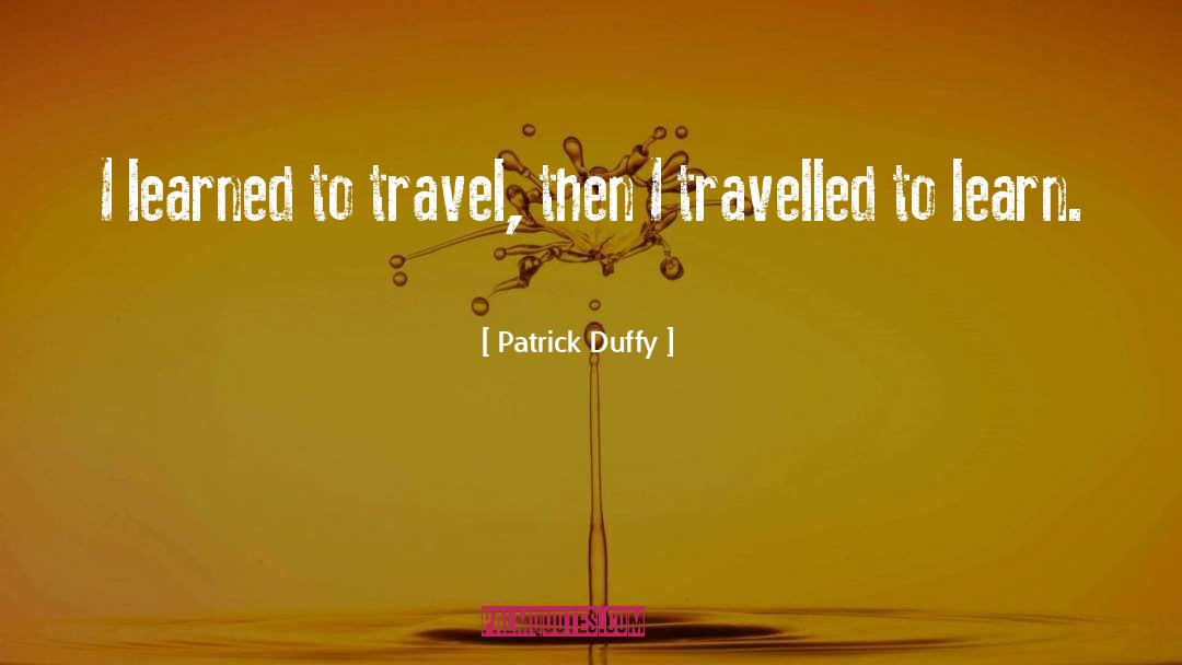 Duffy quotes by Patrick Duffy