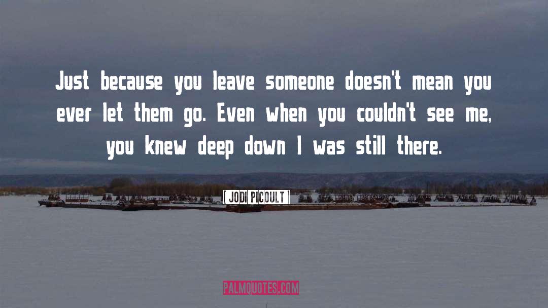 Dug Down Deep quotes by Jodi Picoult