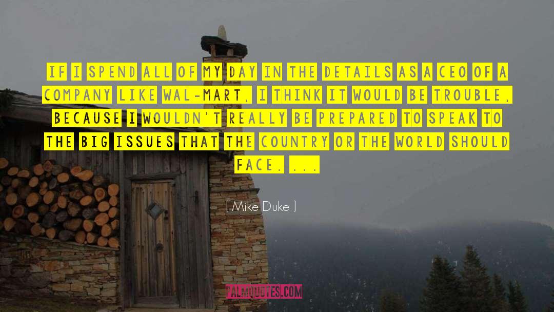 Duke Of Wellington quotes by Mike Duke
