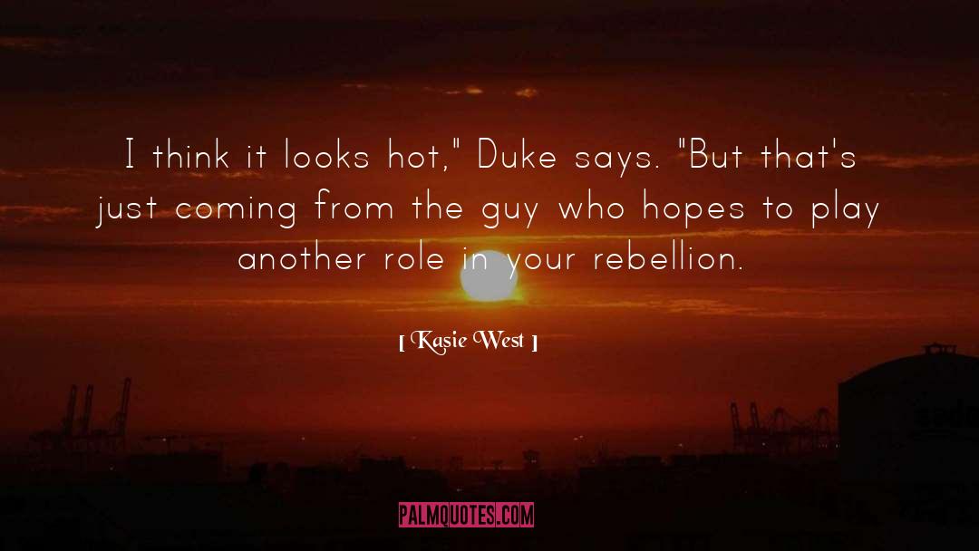 Duke Syracuse quotes by Kasie West