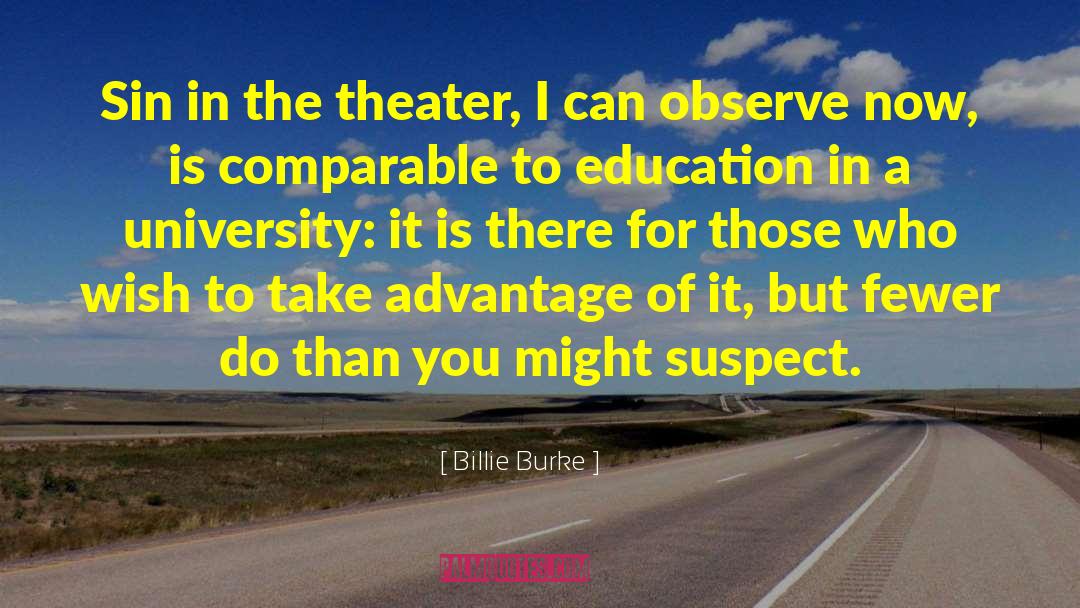 Duke University quotes by Billie Burke