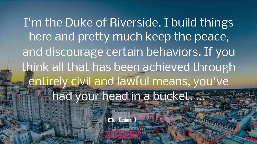 Dukes quotes by Ellen Kushner