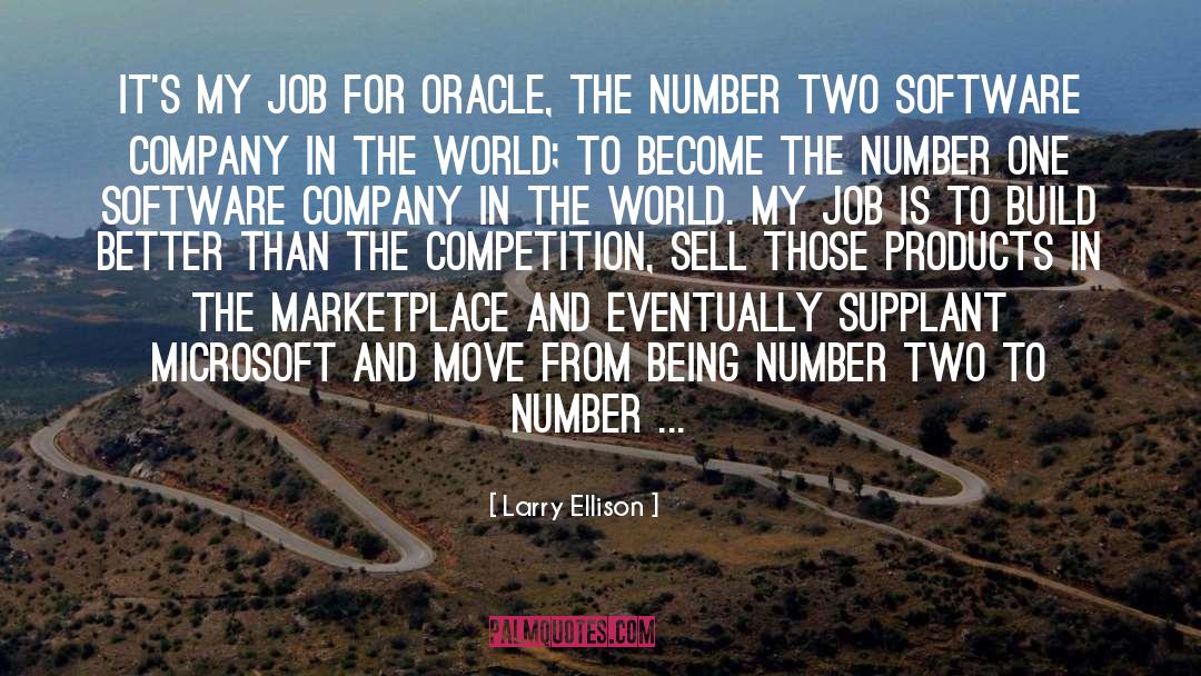 Dull Job quotes by Larry Ellison