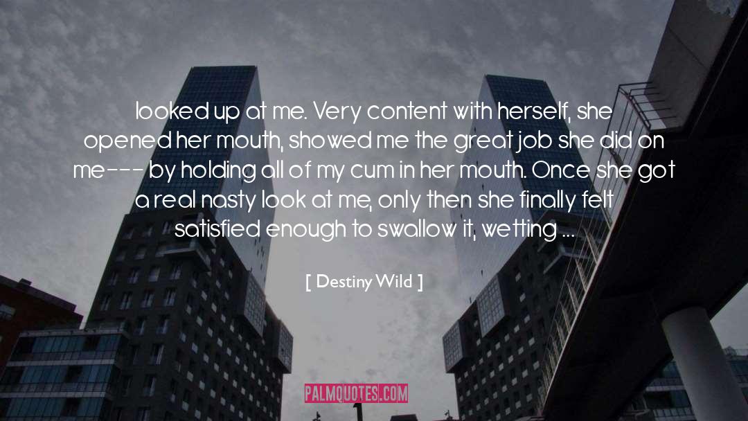 Dull Job quotes by Destiny Wild