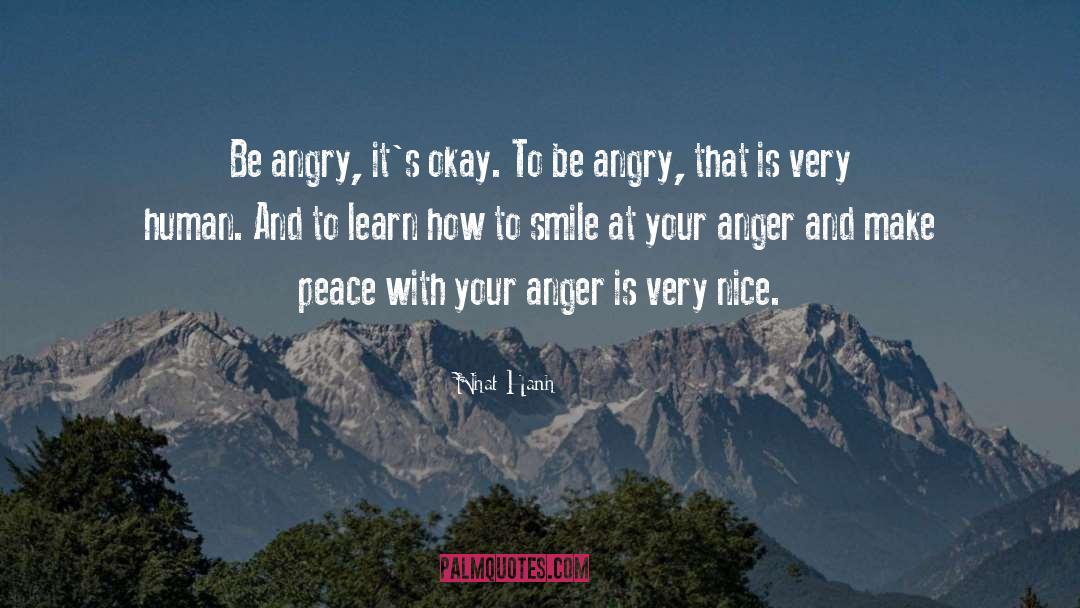 Dulled Anger quotes by Nhat Hanh