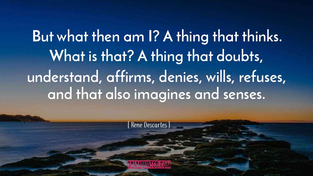 Dulled Senses quotes by Rene Descartes