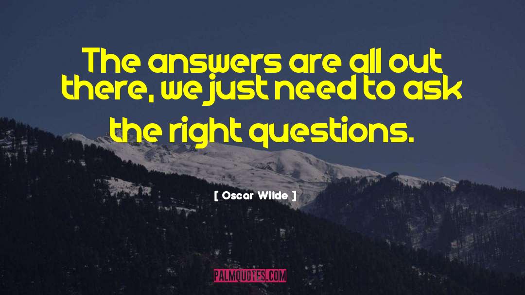 Dumb Questions quotes by Oscar Wilde