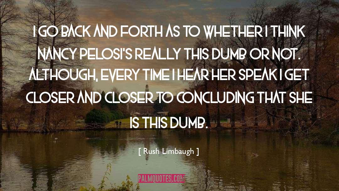Dumb Southern quotes by Rush Limbaugh