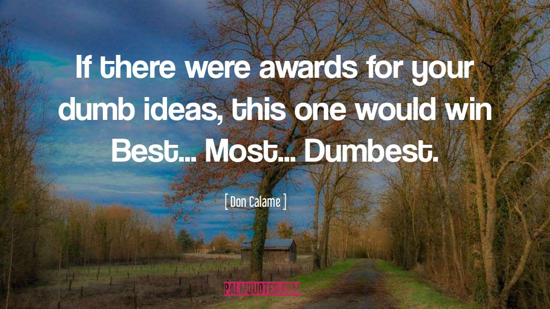 Dumbest quotes by Don Calame