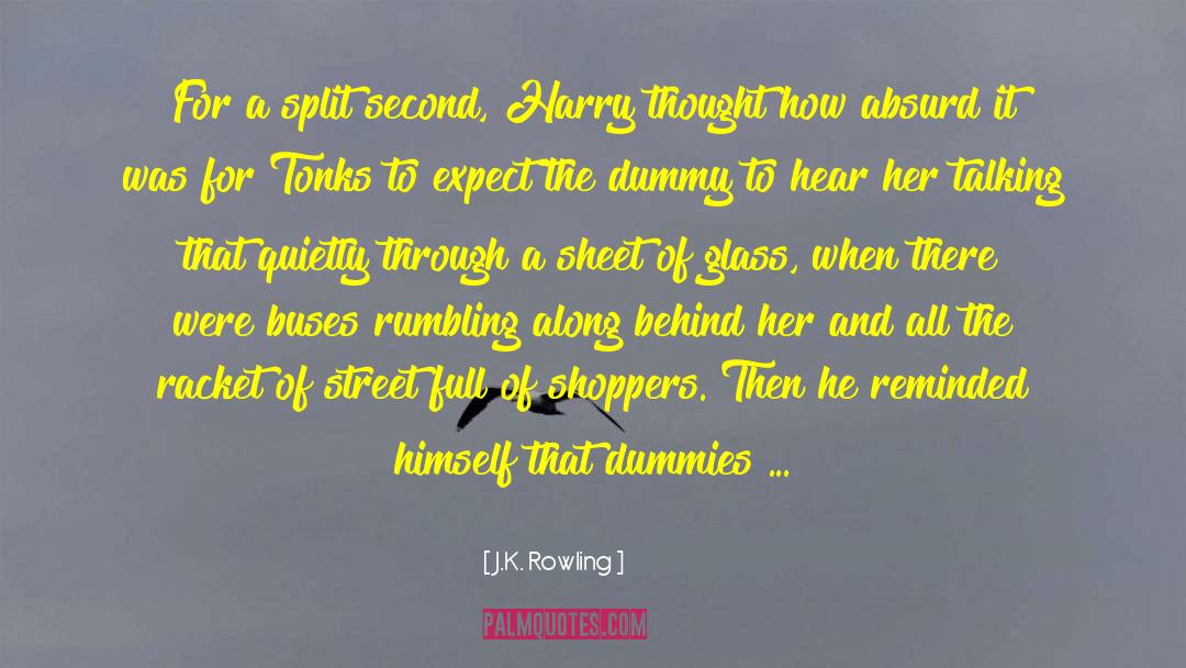 Dummies quotes by J.K. Rowling