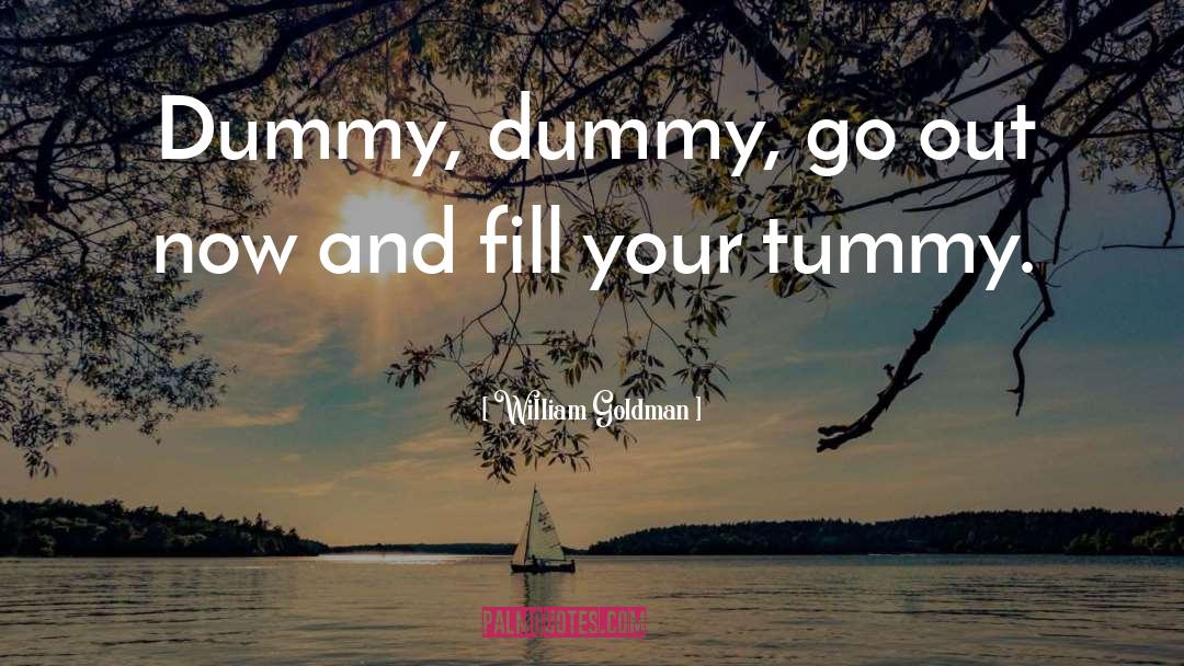 Dummy quotes by William Goldman