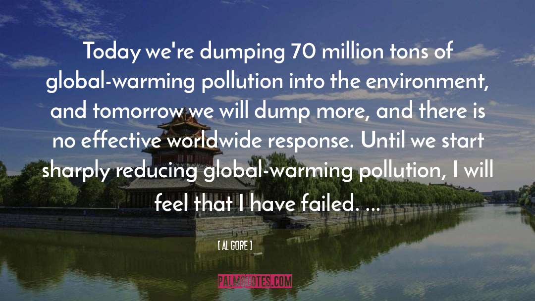 Dumping quotes by Al Gore