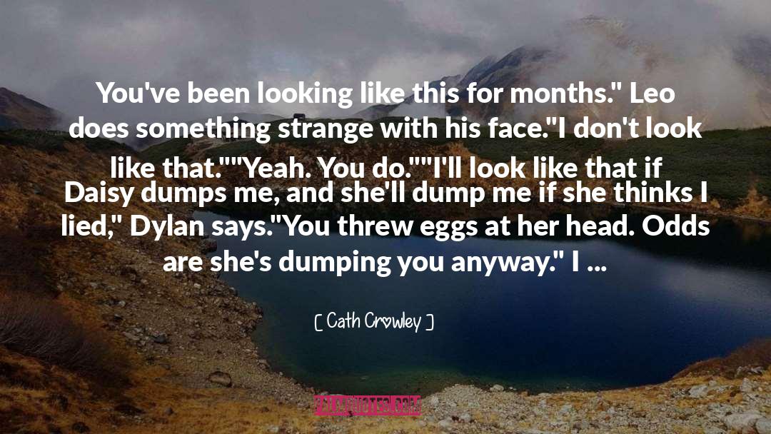 Dumping quotes by Cath Crowley